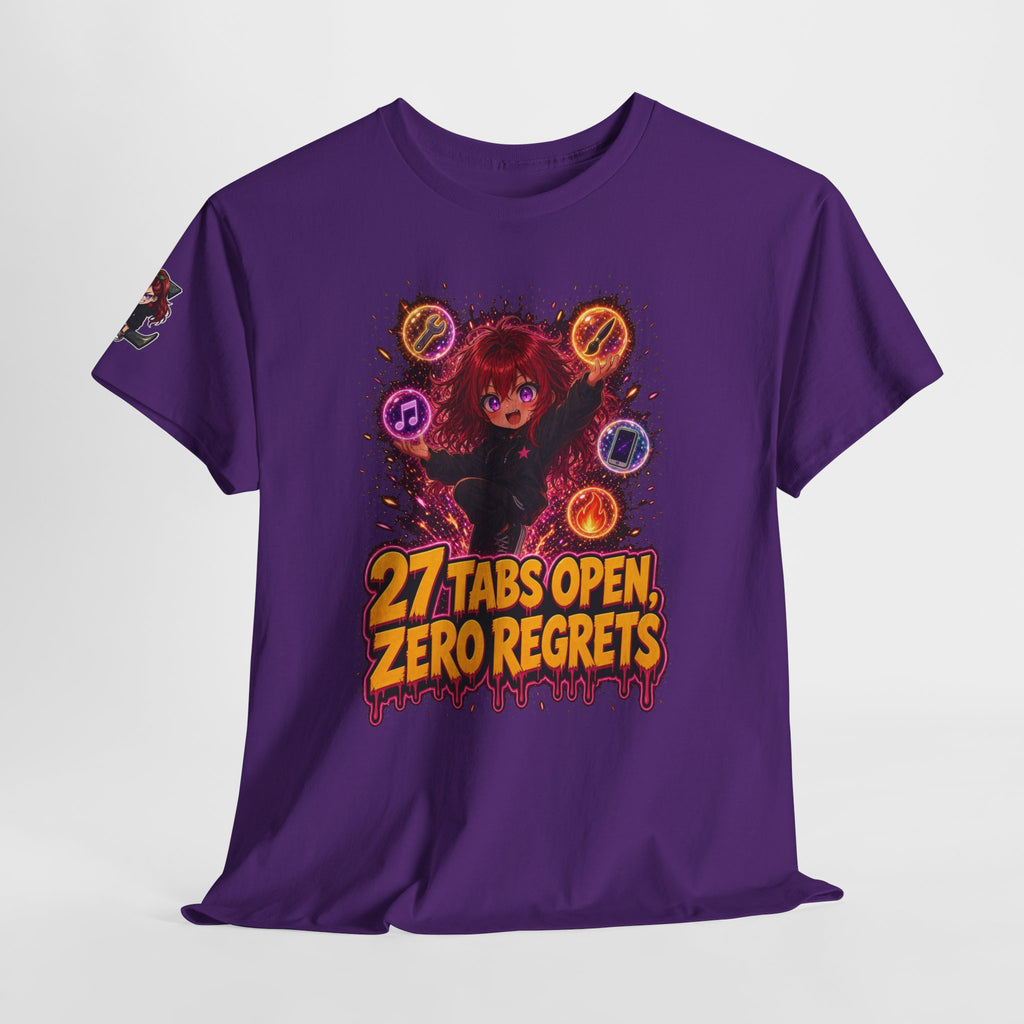 27 Tabs Open, Zero Regrets Tee - Nova