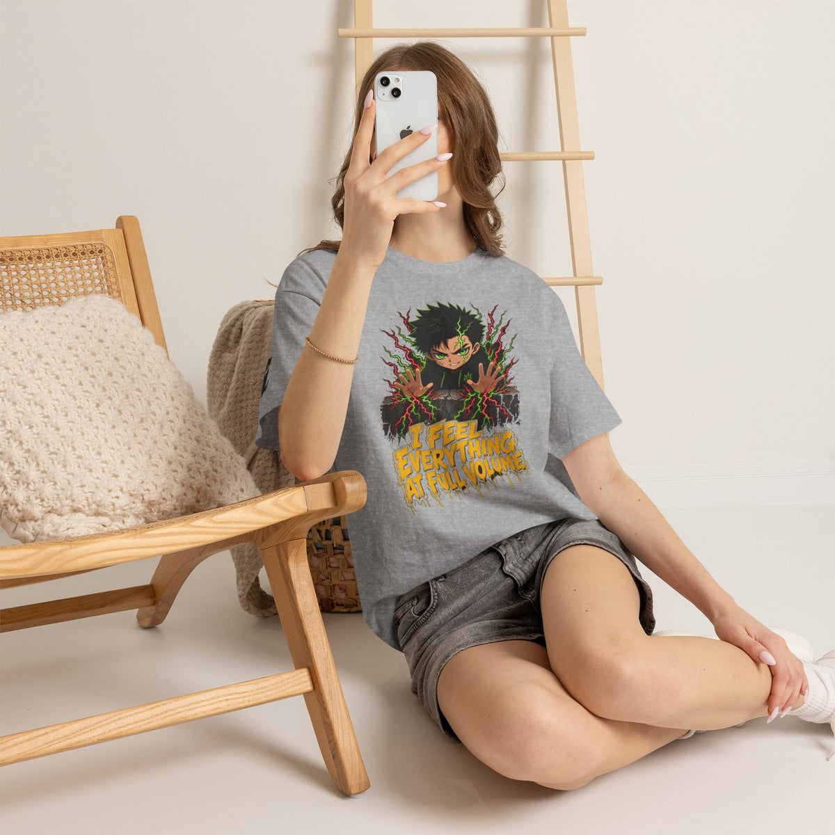 I Feel Everything at Full Volume Tee - Silas