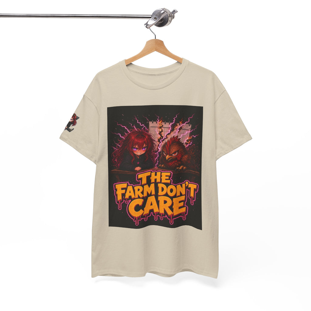The Farm Don't Care — Nova & Silas Homestead Tee