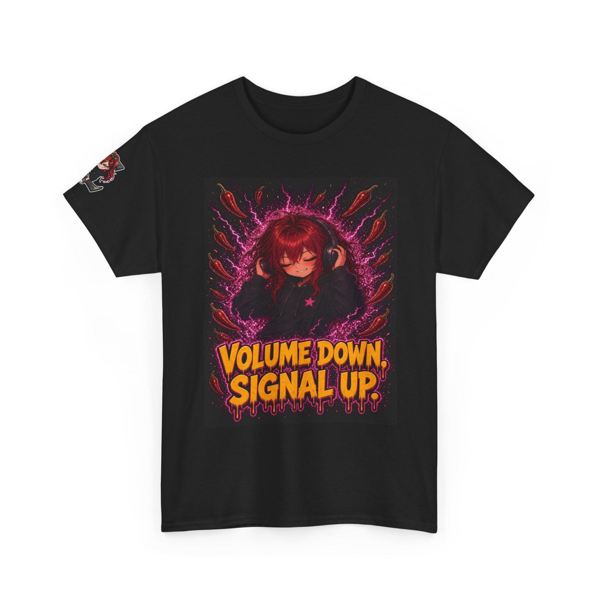 Volume Down. Signal Up. Tee - Nova