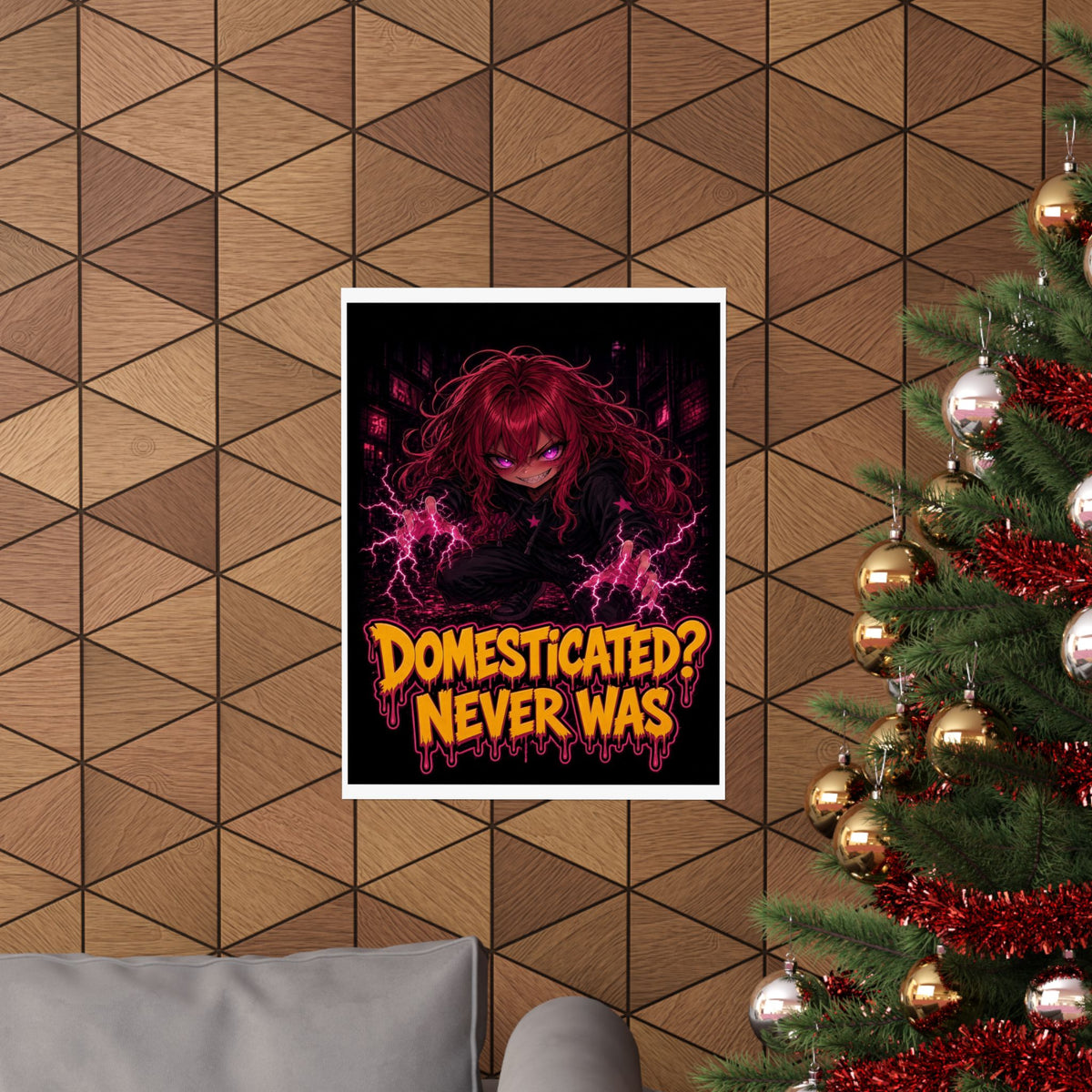Domesticated? Never Was — Nova Poster (Nova Feral)