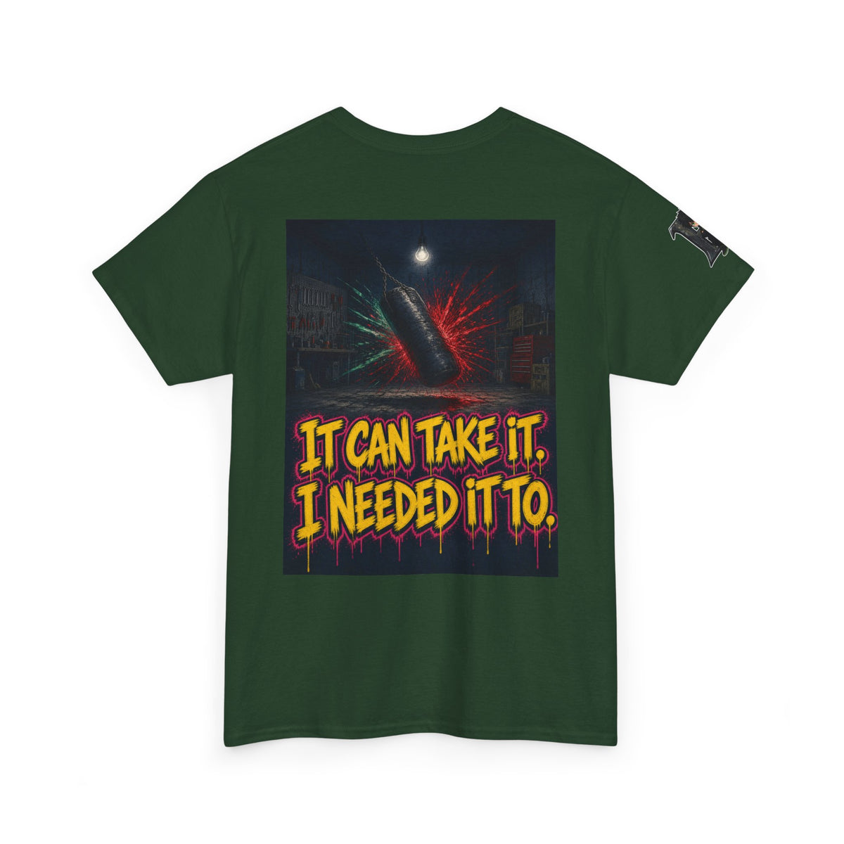 The Bag Doesn't Flinch. Neither Do I. Tee - Silas