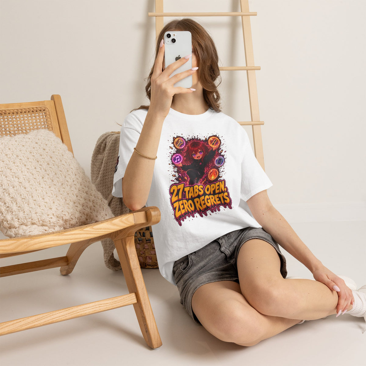 27 Tabs Open, Zero Regrets Tee - Nova