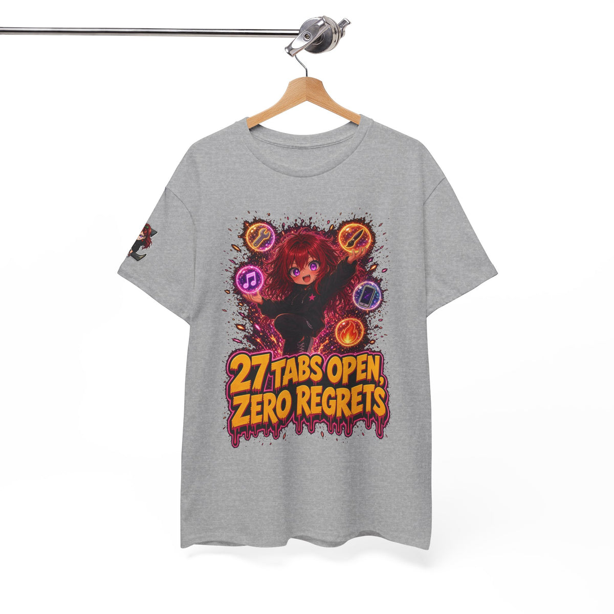 27 Tabs Open, Zero Regrets Tee - Nova