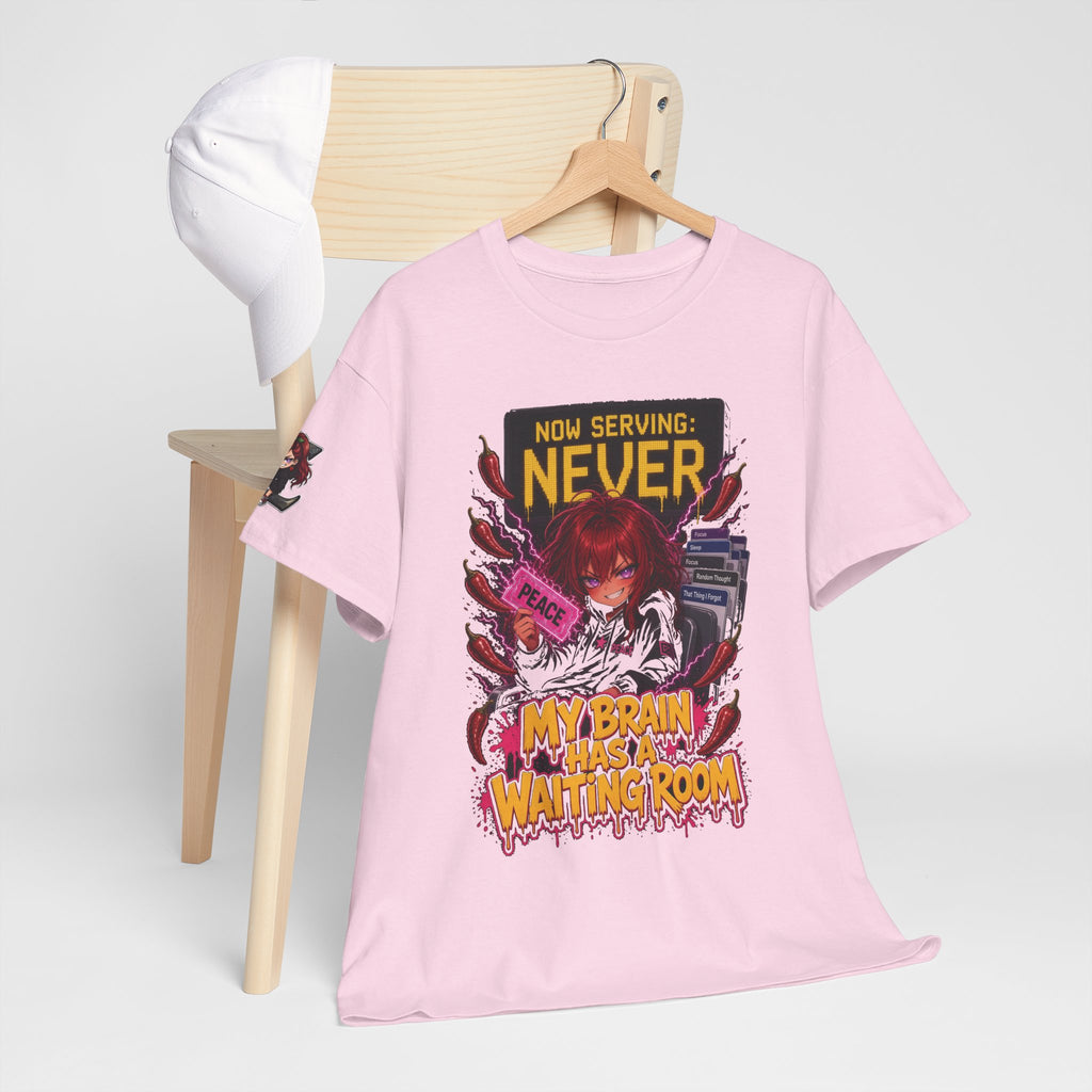 My Brain Has a Waiting Room Tee - Nova