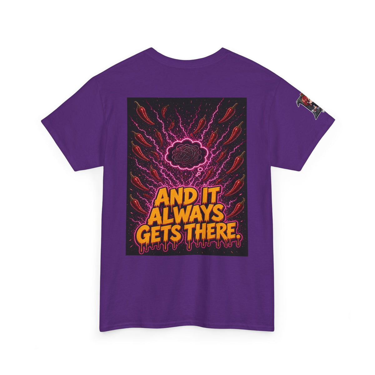 My Brain Takes the Scenic Route Tee - Nova