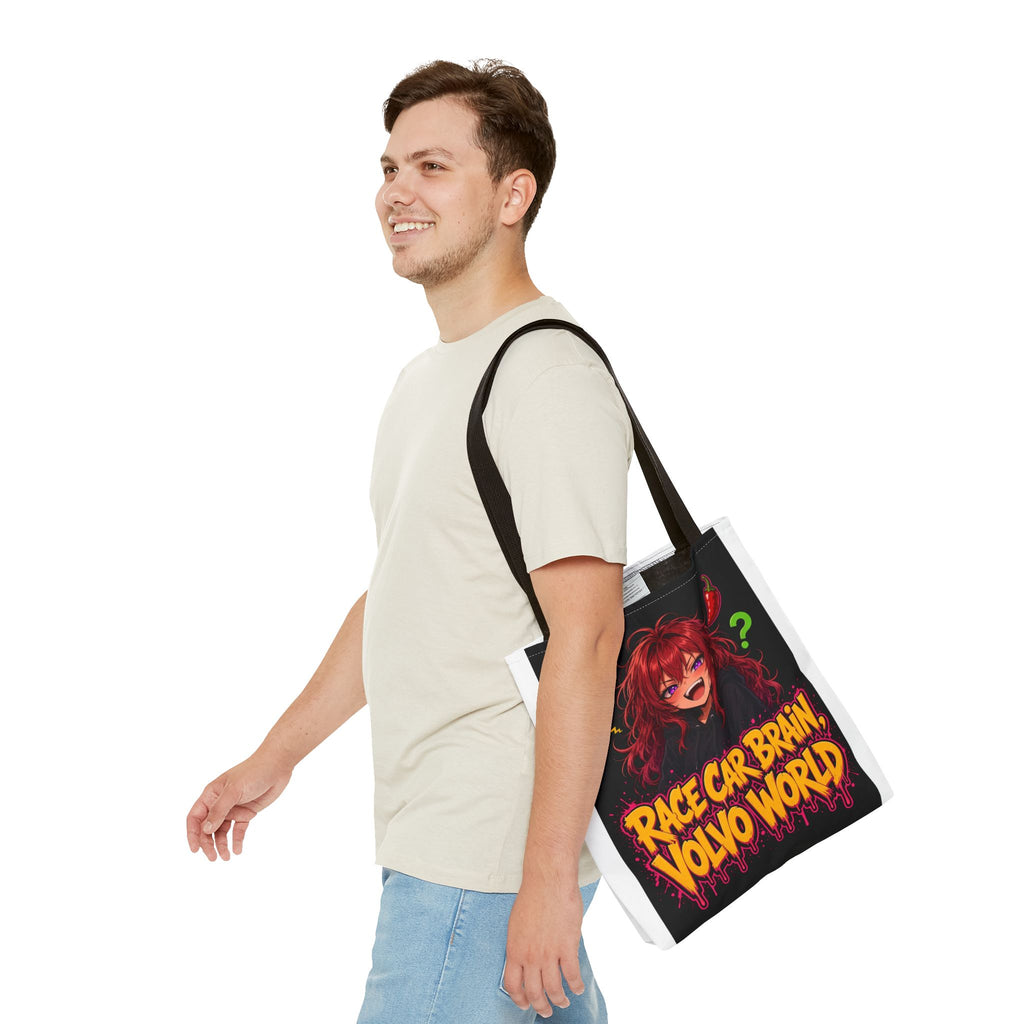 Race Car Brain, Volvo World — Nova Tote (Nova NeuroSpicy)
