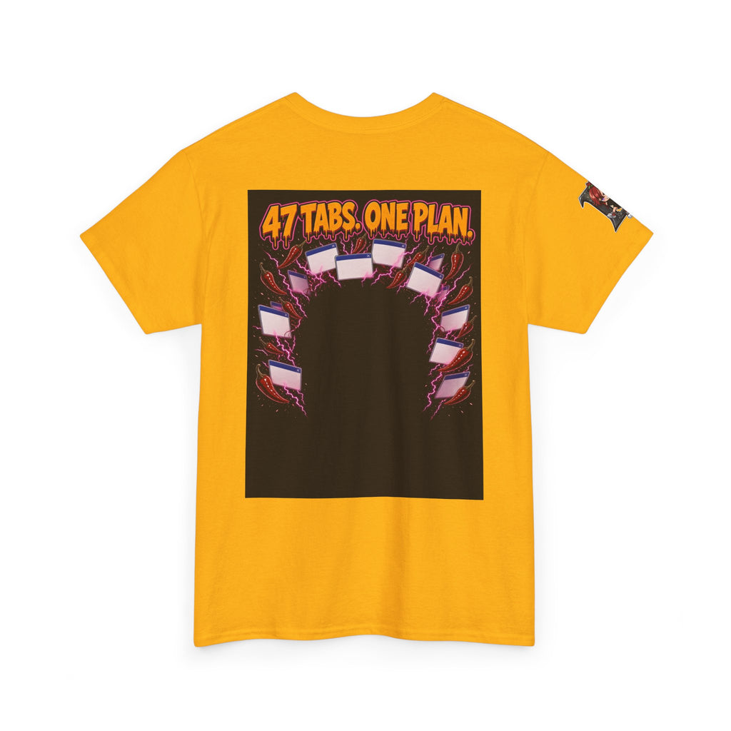 Organized Chaos: 47 Tabs, One Plan — Nova Tee
