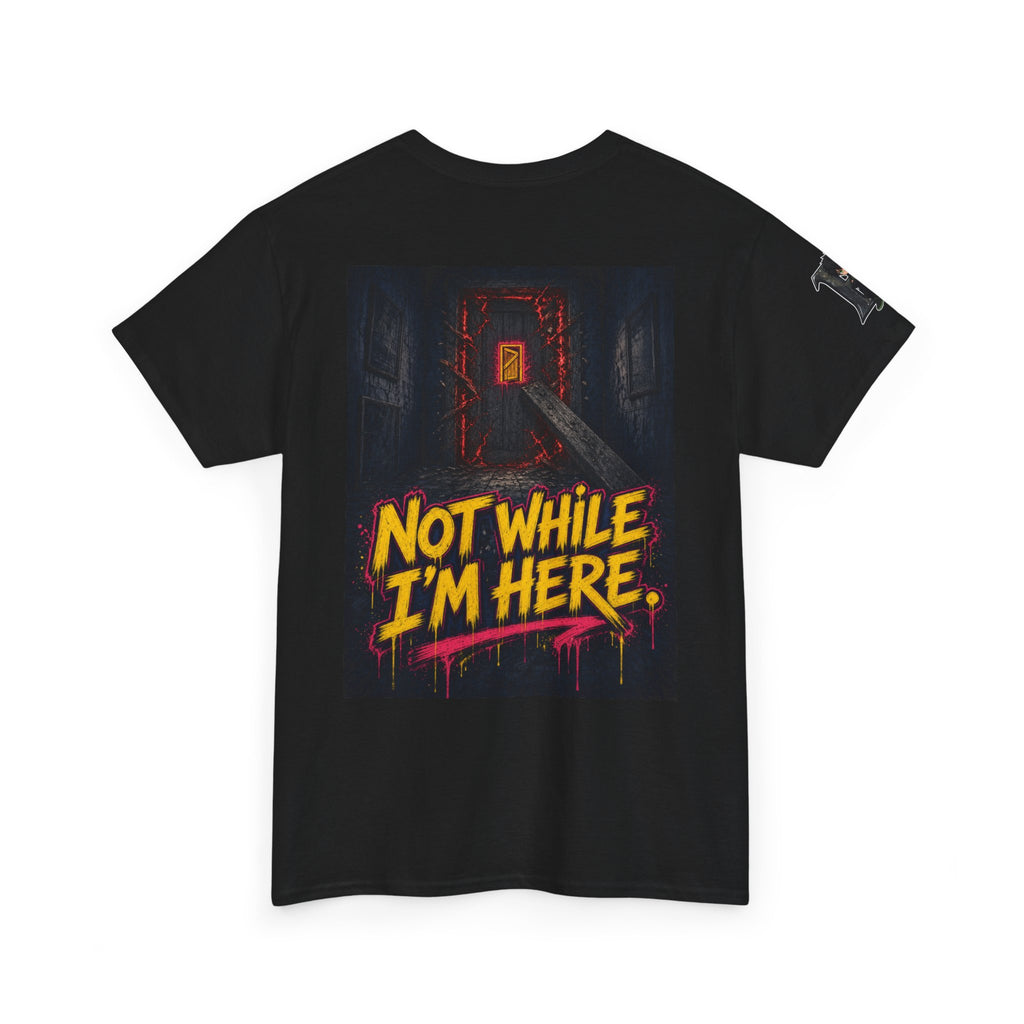 This Door Stays Shut Tonight. Tee - Silas