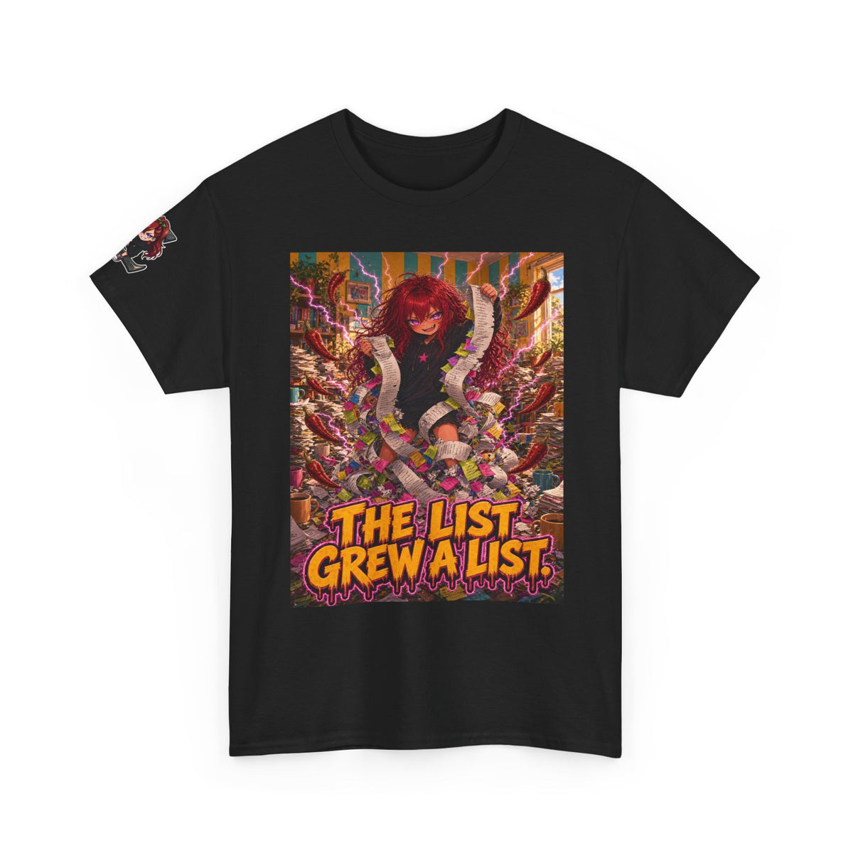 The List Grew a List. Tee - Nova