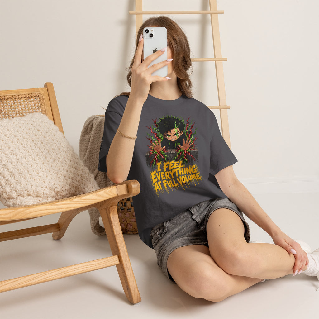 I Feel Everything at Full Volume Tee - Silas