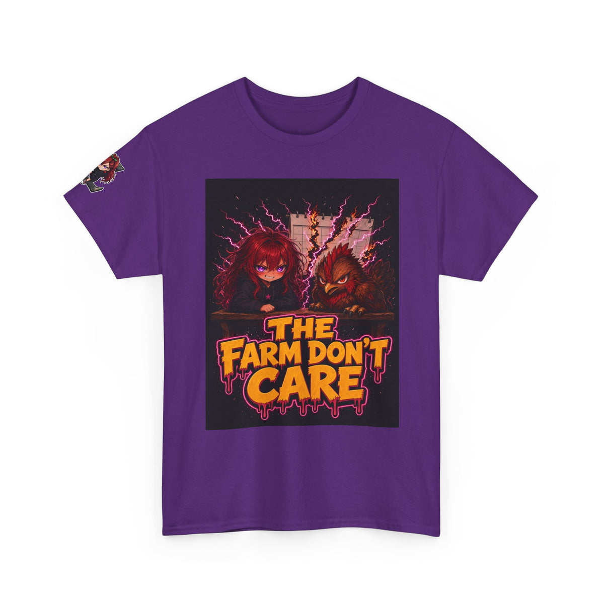 The Farm Don't Care — Nova & Silas Homestead Tee
