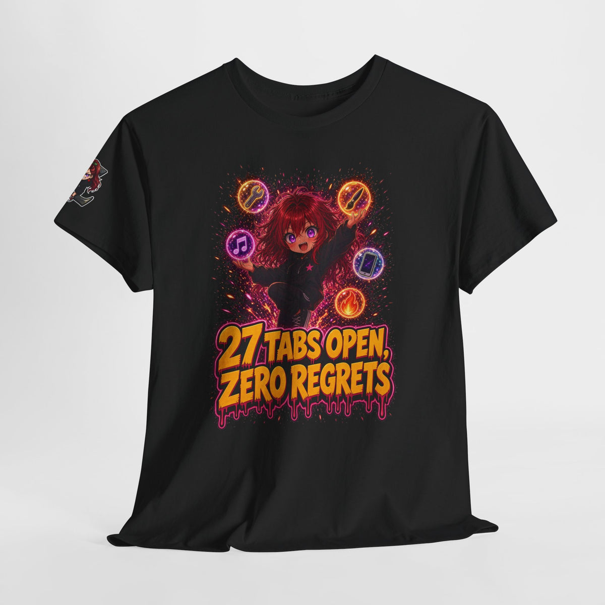 27 Tabs Open, Zero Regrets Tee - Nova