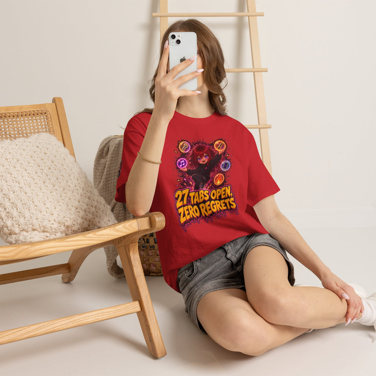 27 Tabs Open, Zero Regrets Tee - Nova