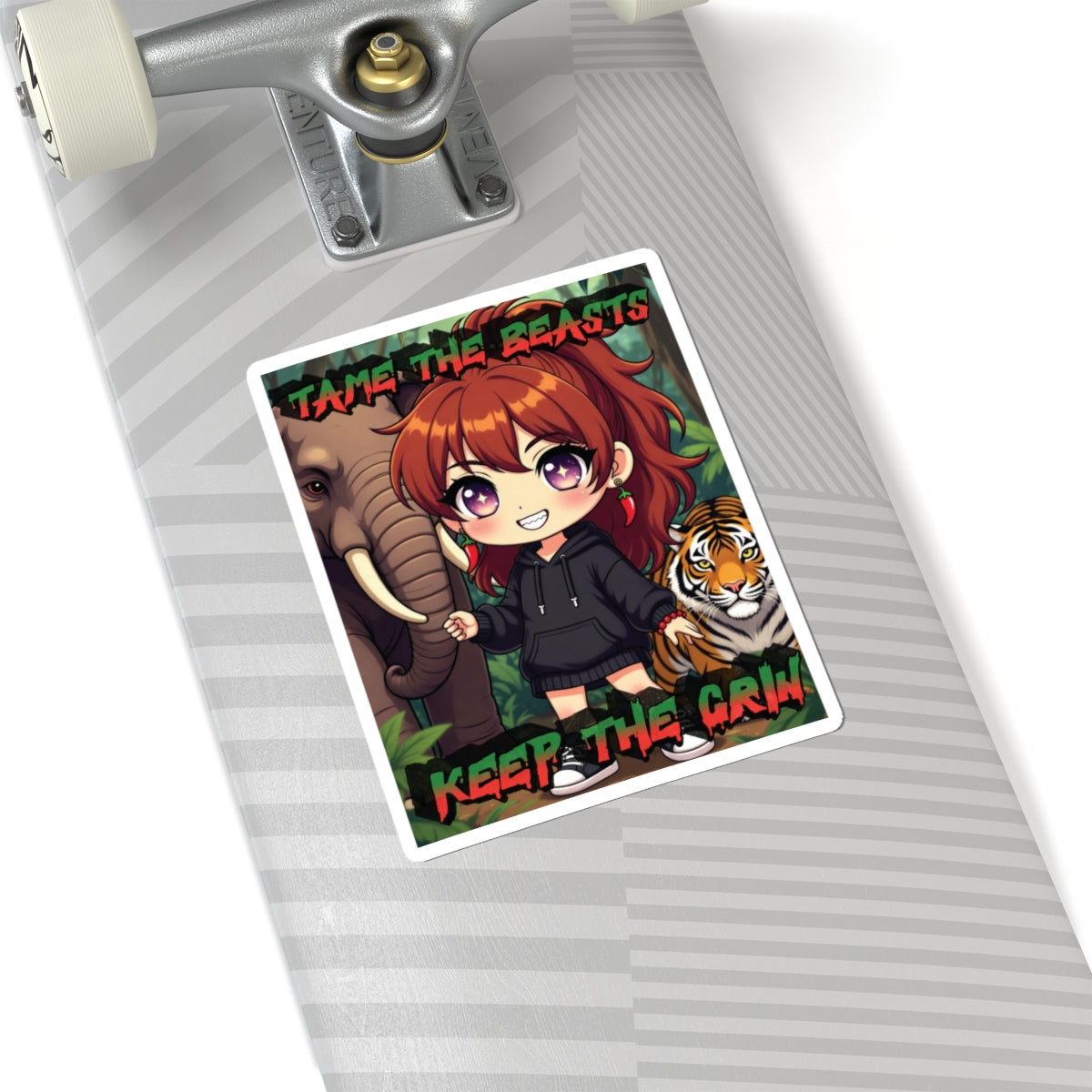 Tame The Beasts-Kiss-Cut Sticker