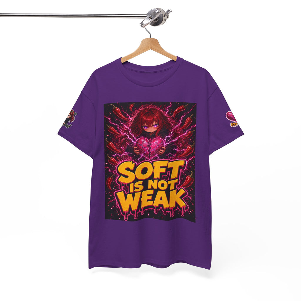 Soft Is Not Weak — Nova Heavy Cotton Tee