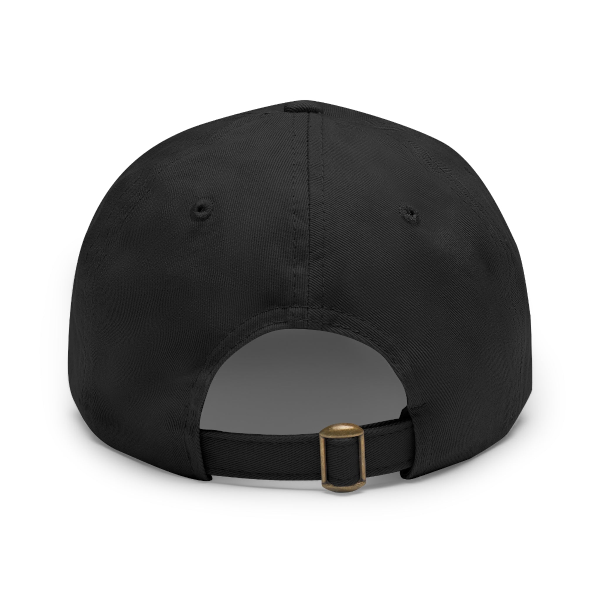 'It All Started With Chickens' Leather Patch Cap