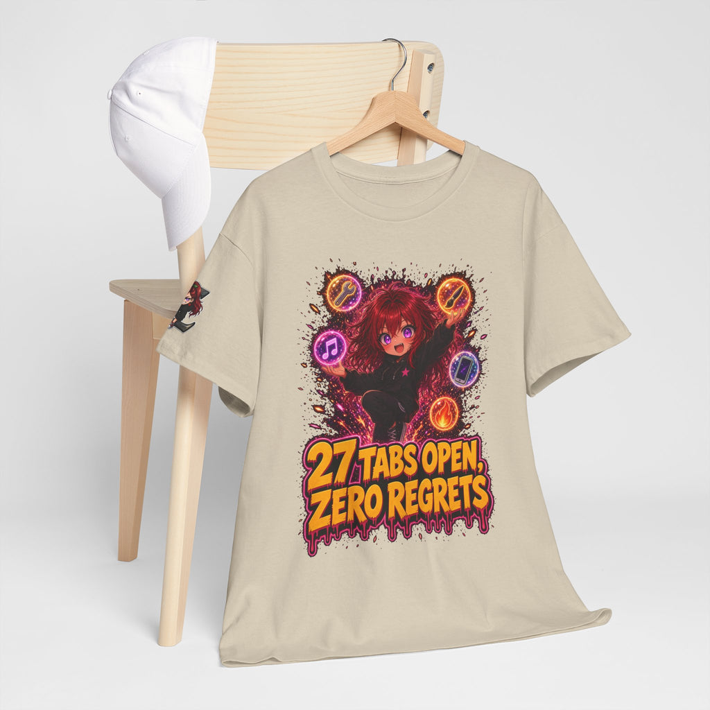 27 Tabs Open, Zero Regrets Tee - Nova