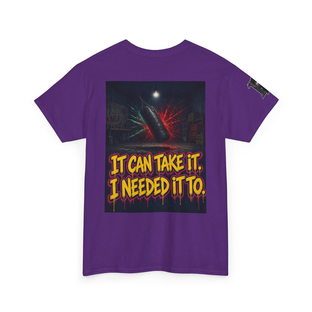 The Bag Doesn't Flinch. Neither Do I. Tee - Silas