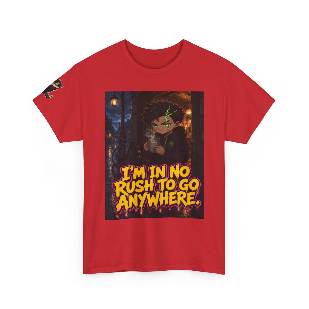 I'm in No Rush to Go Anywhere. Tee - Silas