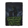 Some Weight You Don't Set Down — Silas Sherpa Blanket (Silas Grief)