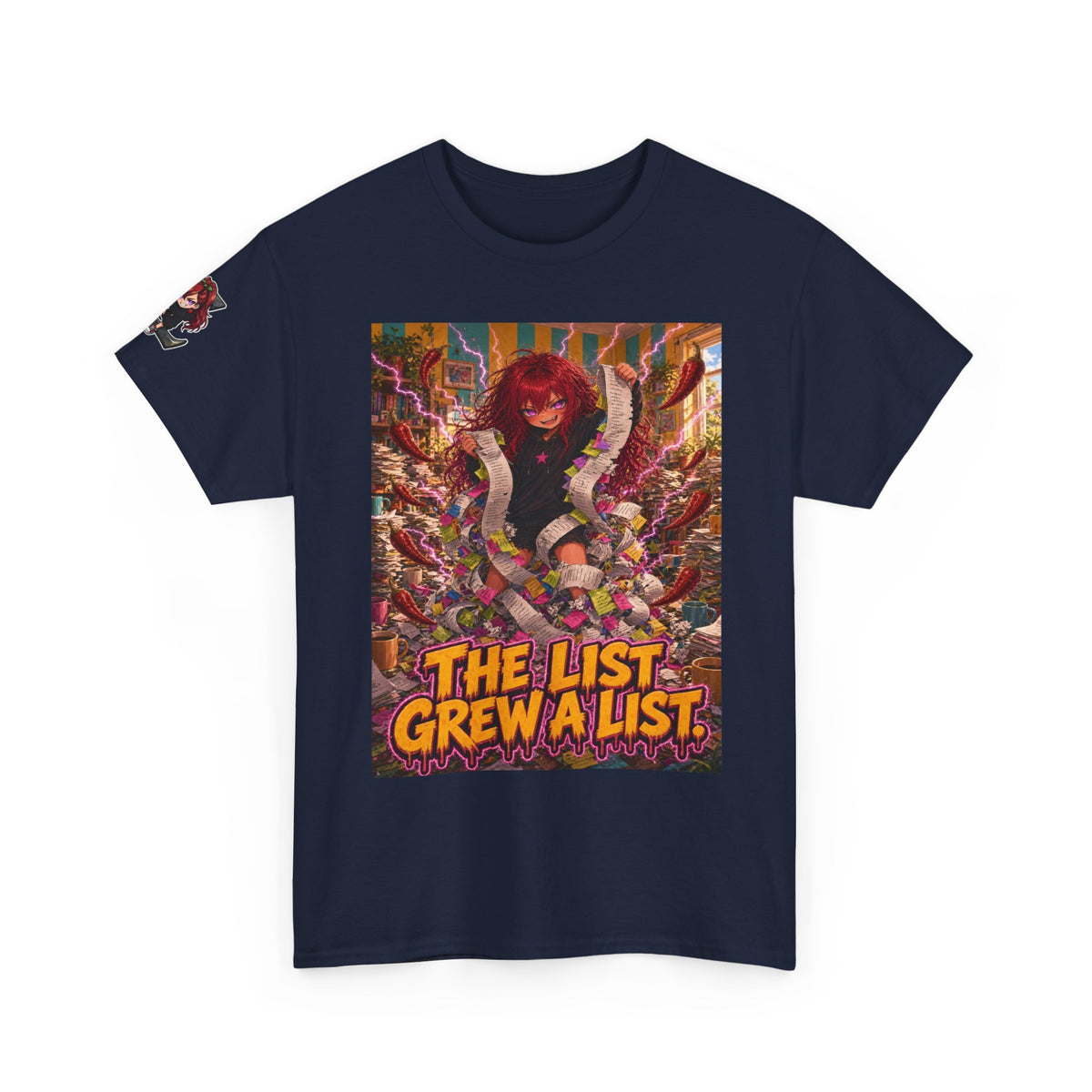 The List Grew a List. Tee - Nova