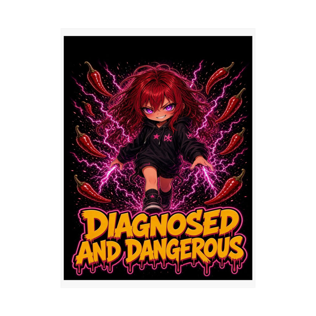 Diagnosed and Dangerous — Nova Poster (Nova NeuroSpicy)
