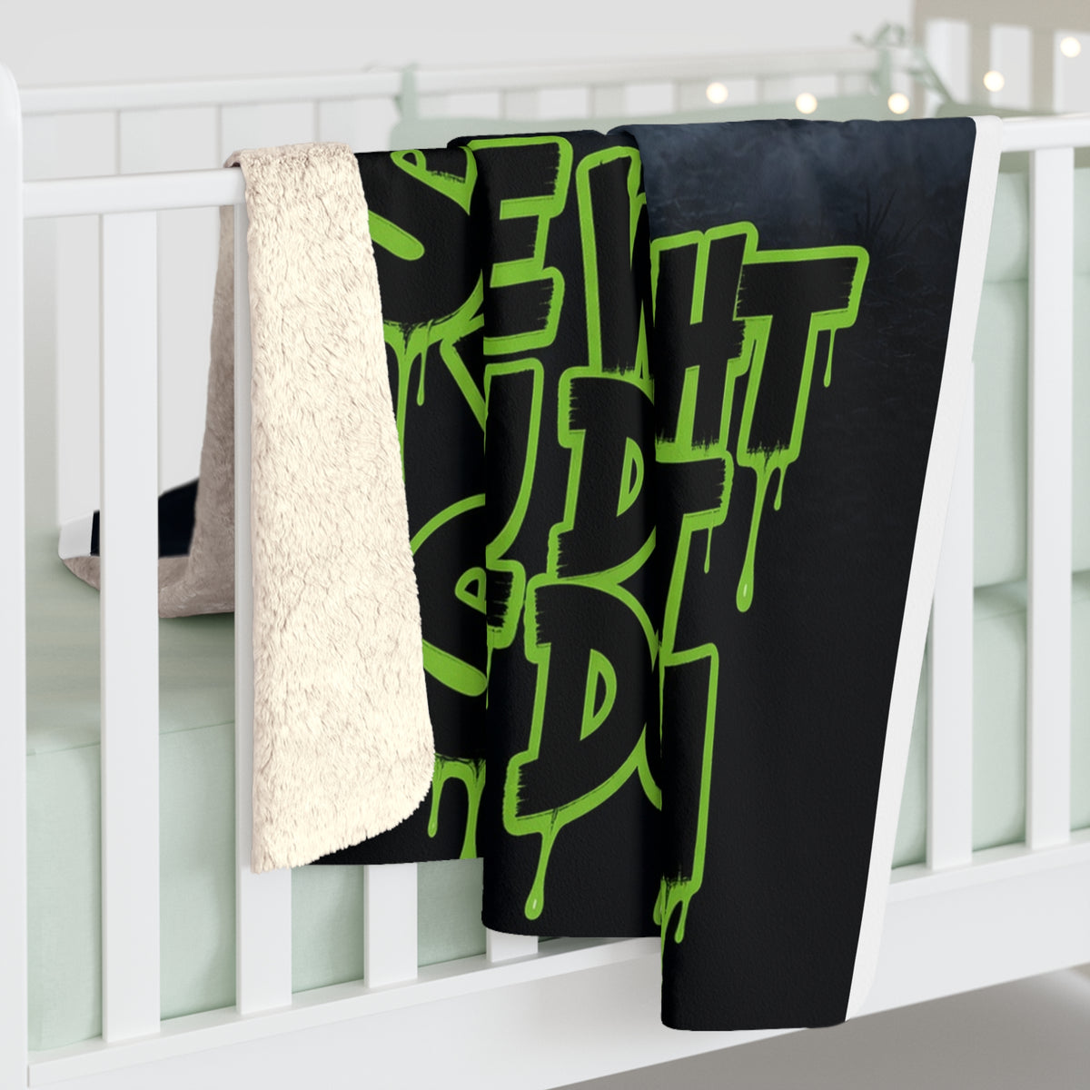 Some Weight You Don't Set Down — Silas Sherpa Blanket (Silas Grief)