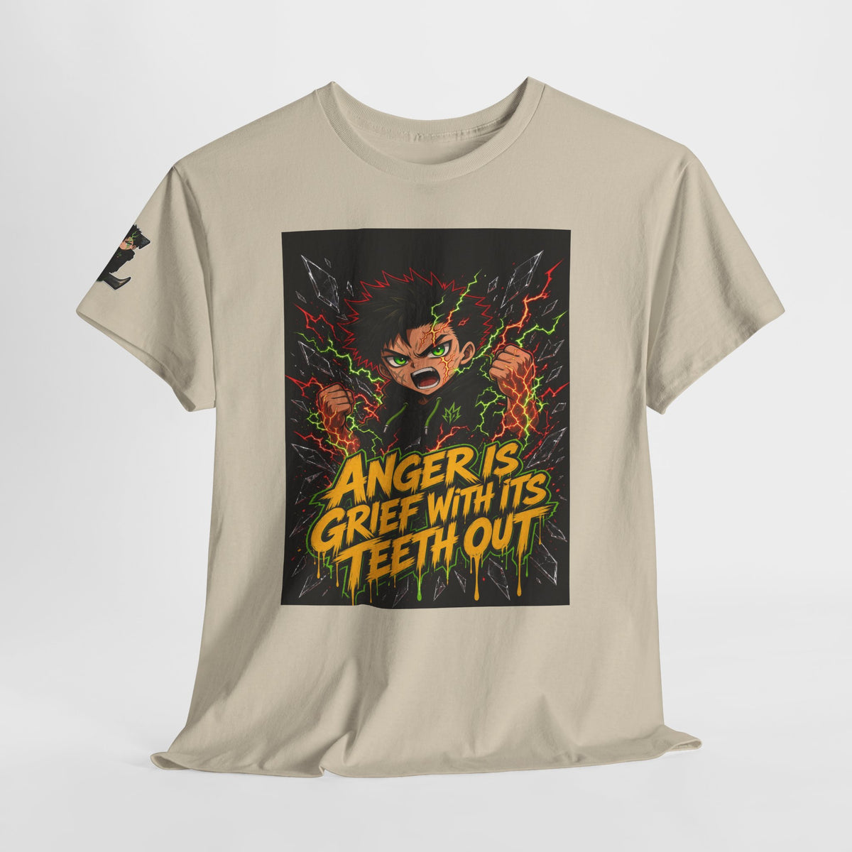 Anger Is Grief With Its Teeth Out — Silas Tee