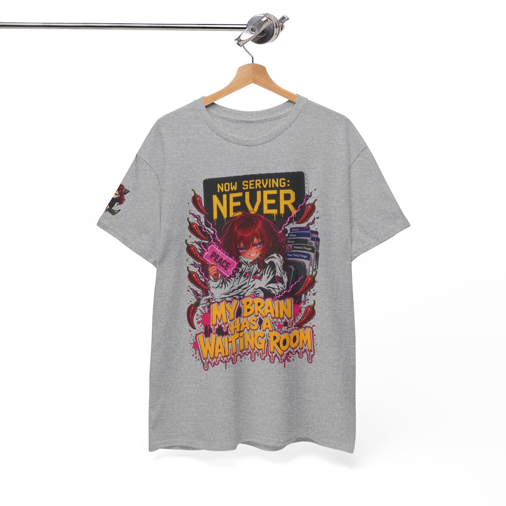 My Brain Has a Waiting Room Tee - Nova
