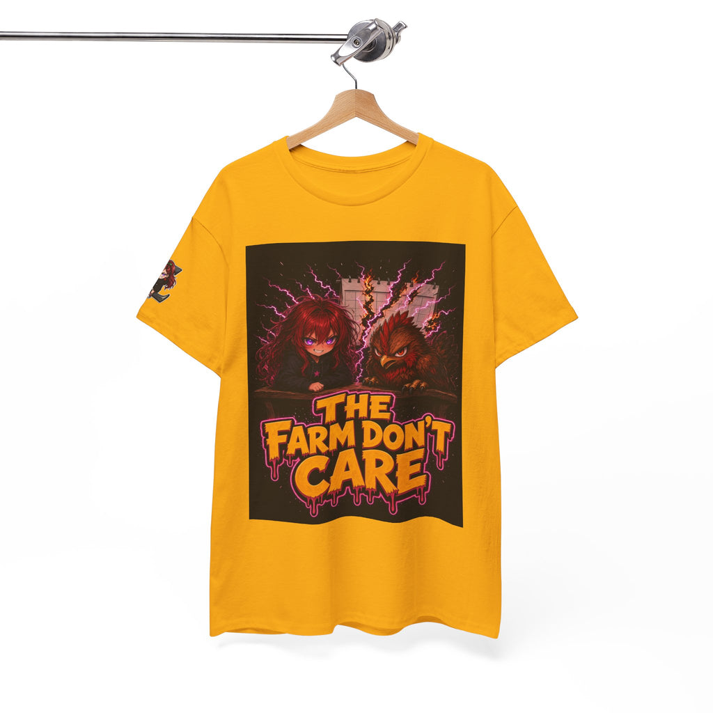 The Farm Don't Care — Nova & Silas Homestead Tee