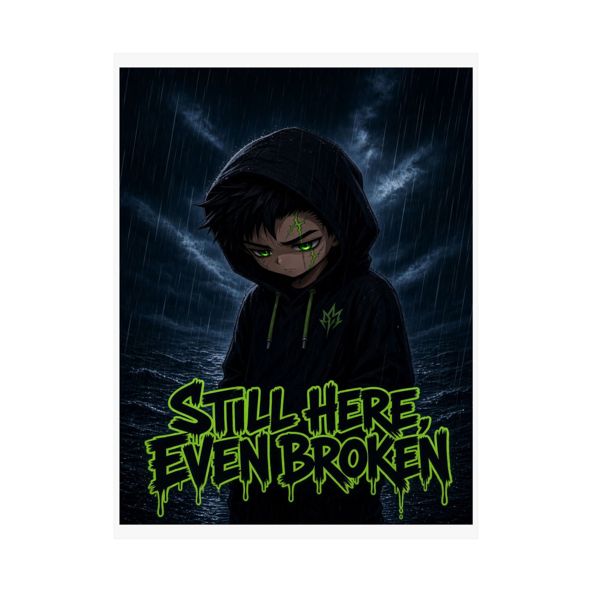 Still Here, Even Broken — Silas Poster (Silas Grief)