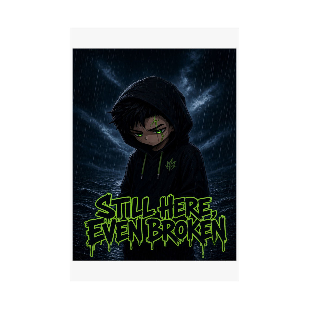 Still Here, Even Broken — Silas Poster (Silas Grief)