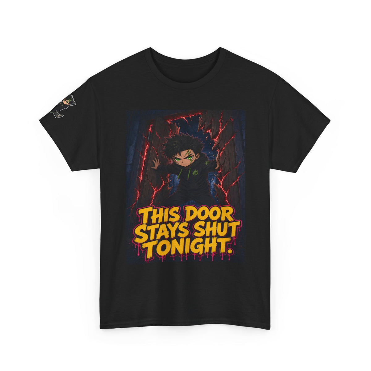 This Door Stays Shut Tonight. Tee - Silas