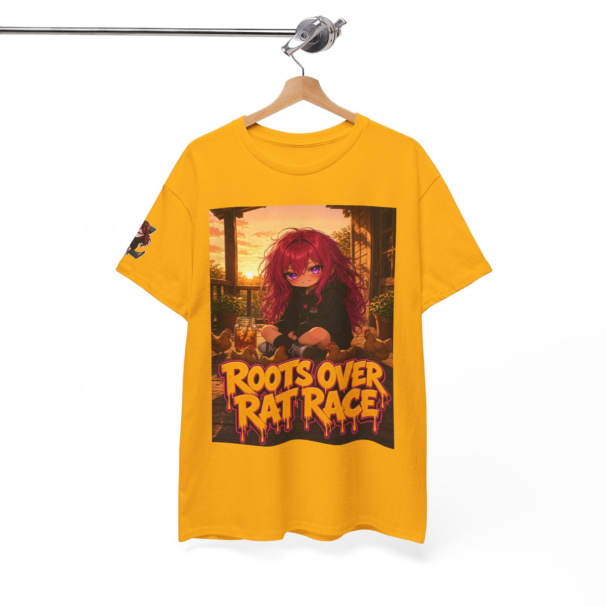 Roots Over Rat Race — Nova Tee