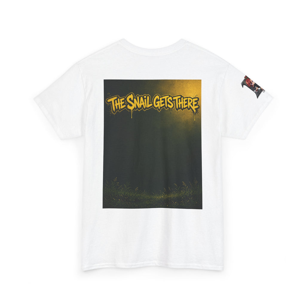 Slow Down, The World Will Wait — Nova Snail Tee
