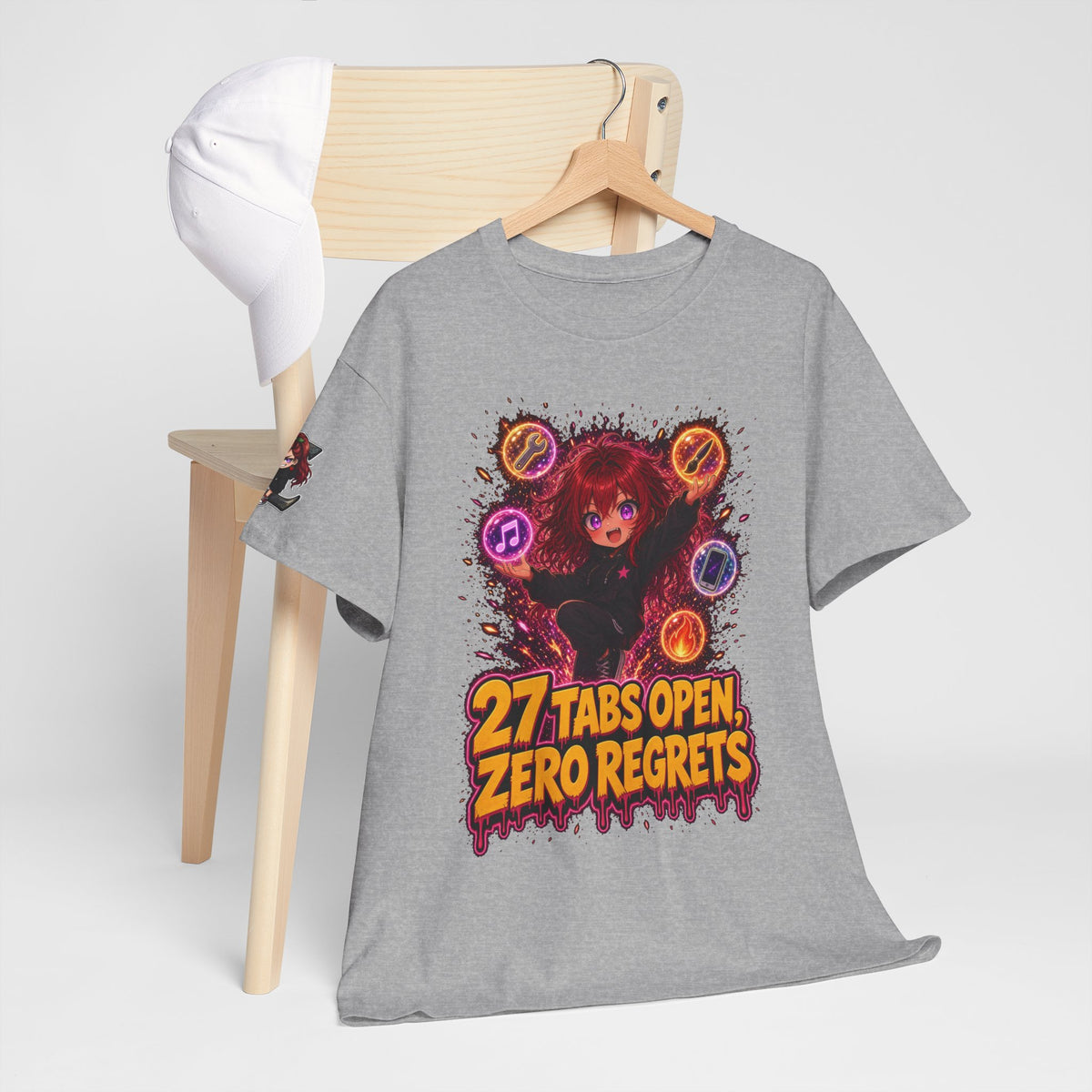 27 Tabs Open, Zero Regrets Tee - Nova