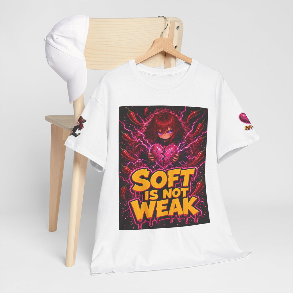 Soft Is Not Weak — Nova Heavy Cotton Tee