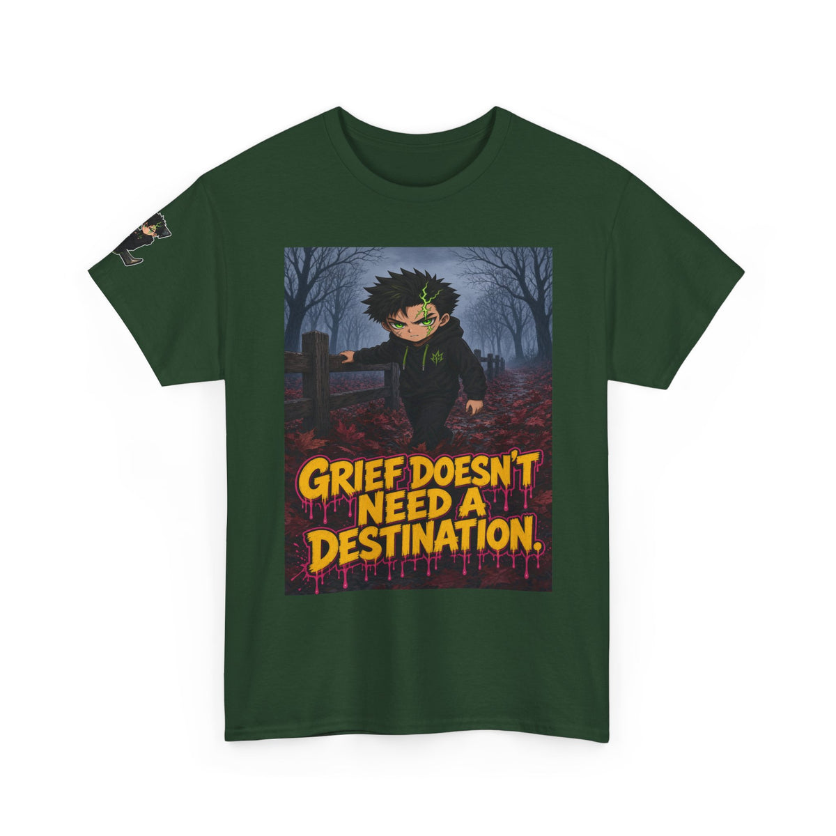 Grief Doesn't Need a Destination. Tee - Silas