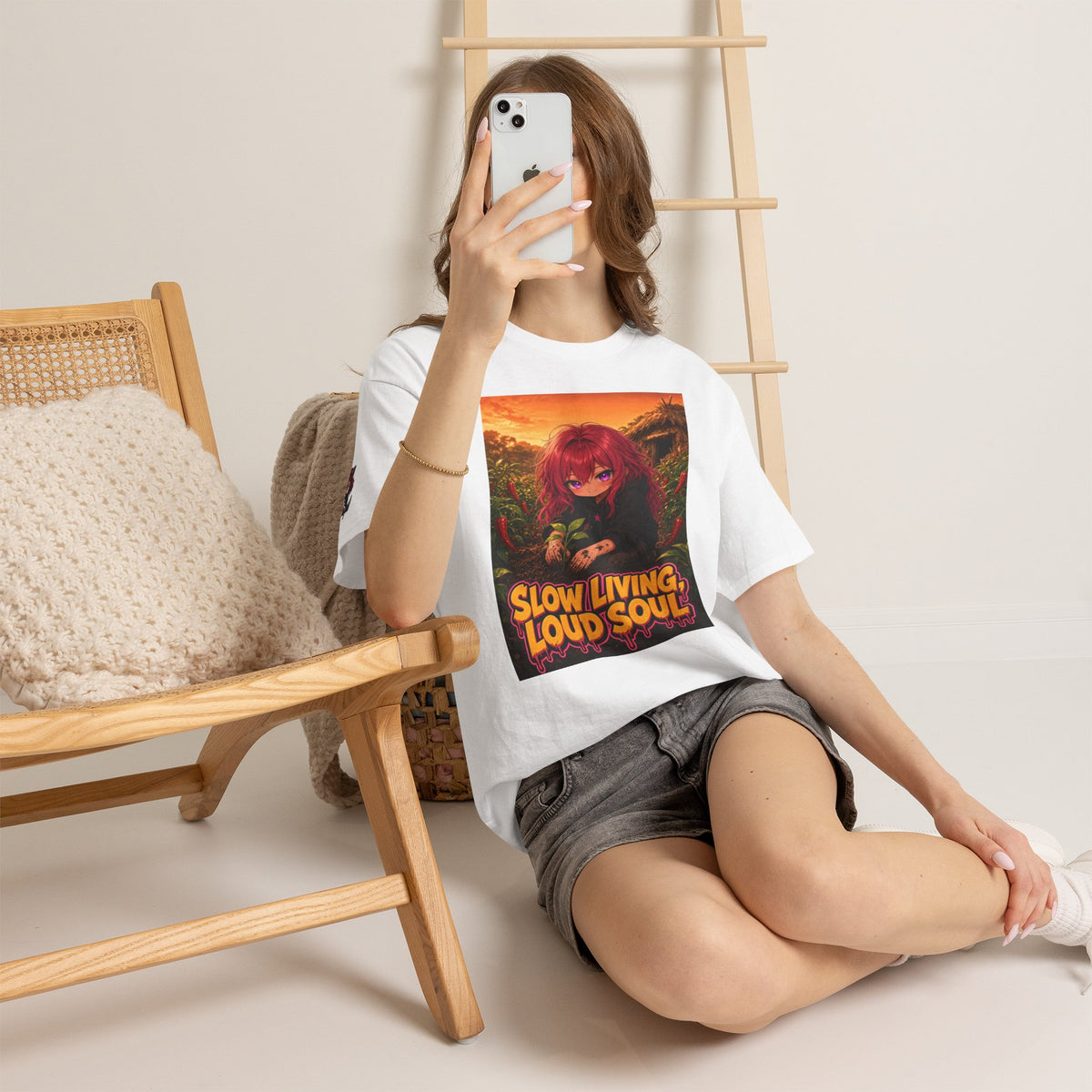 Slow Living, Loud Soul — Nova Tee