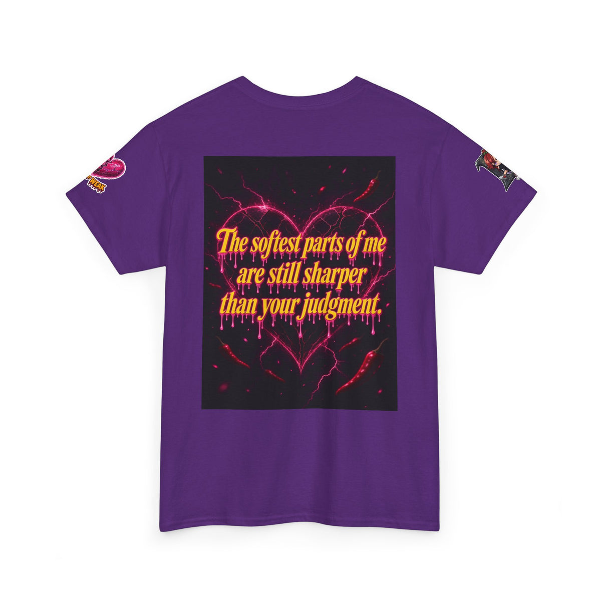 Soft Is Not Weak — Nova Heavy Cotton Tee