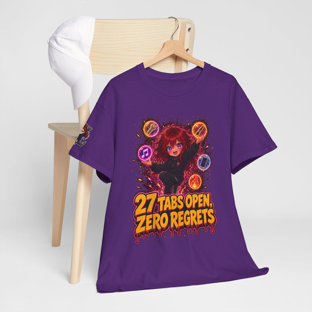 27 Tabs Open, Zero Regrets Tee - Nova