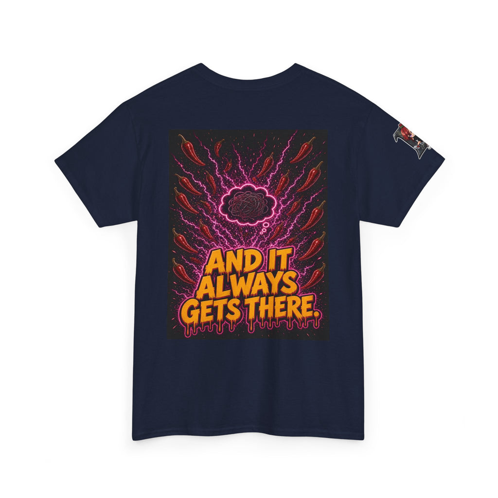 My Brain Takes the Scenic Route Tee - Nova