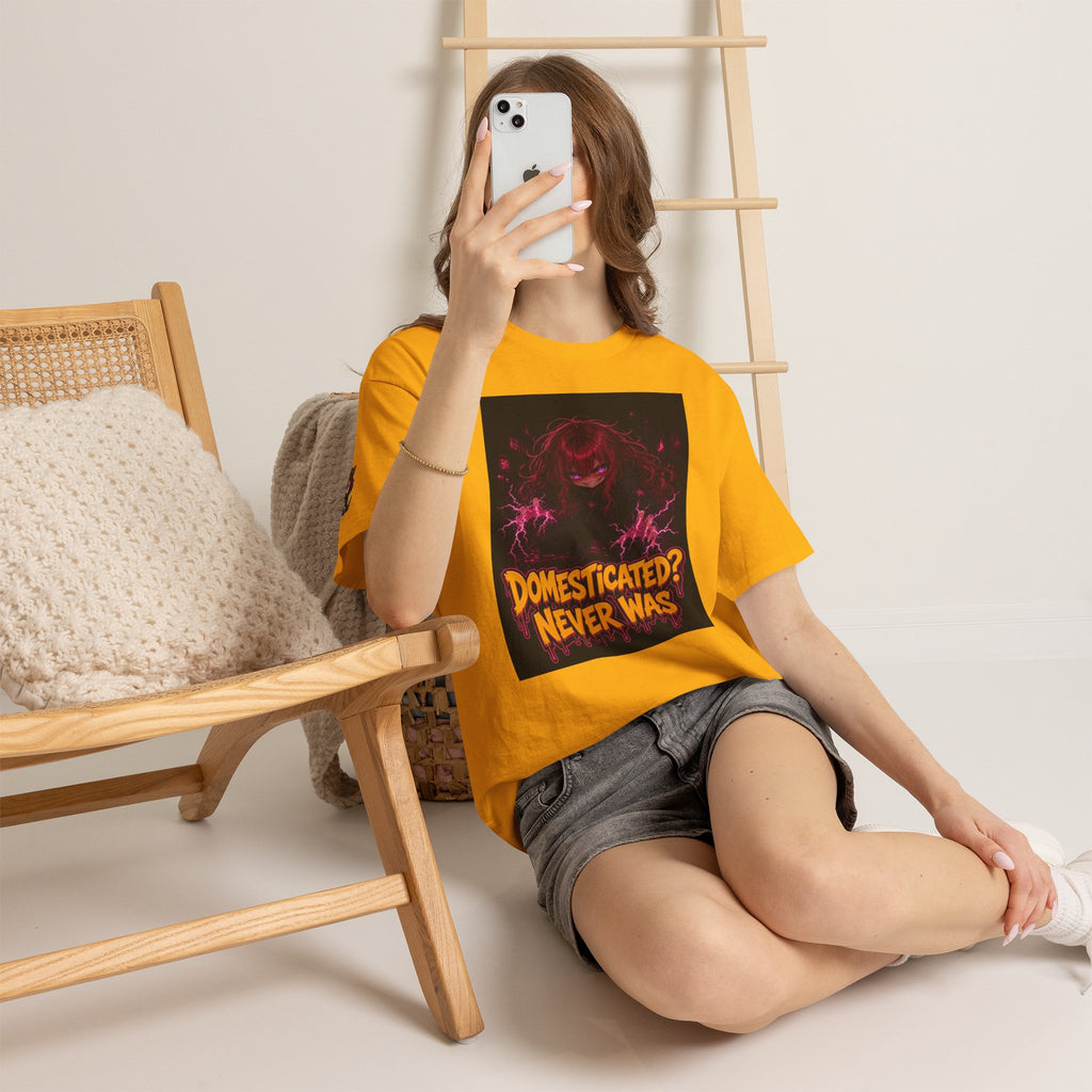 Domesticated? Never Was — Nova Tee