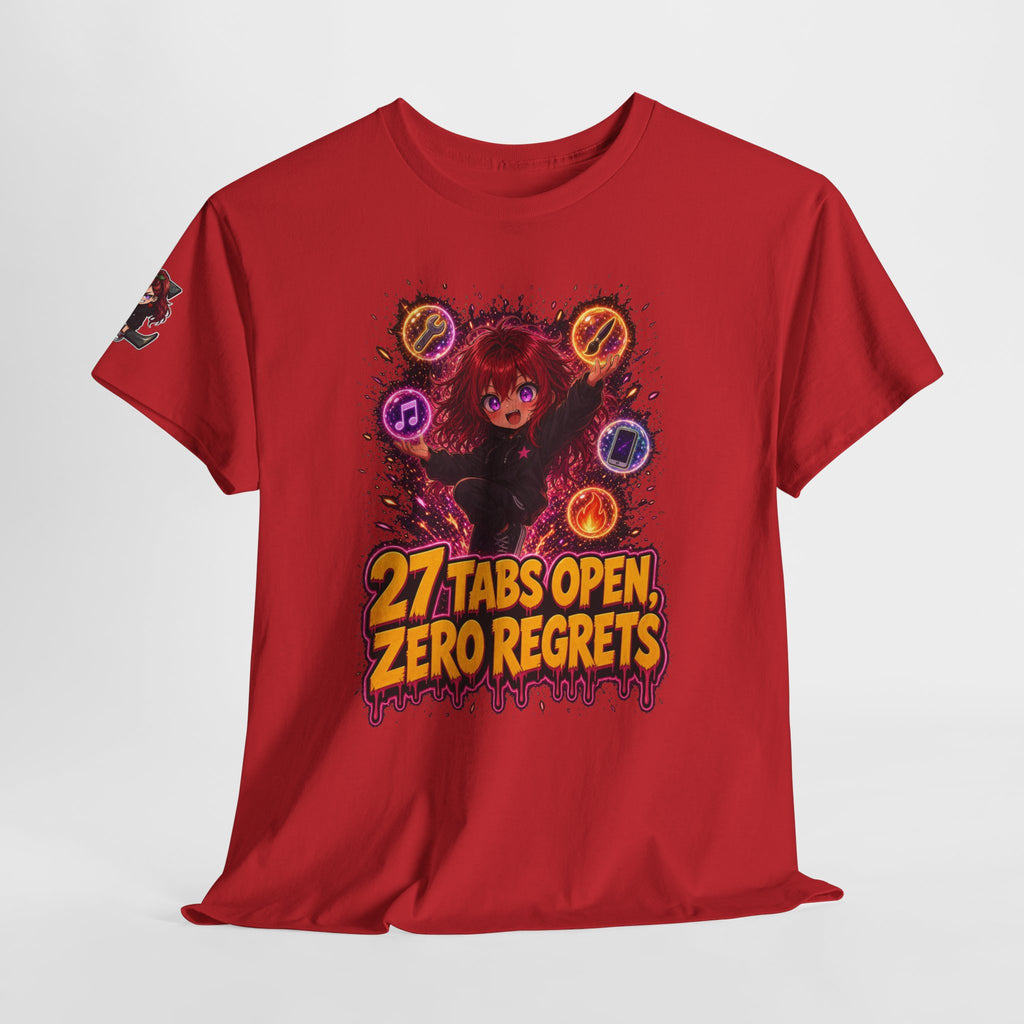 27 Tabs Open, Zero Regrets Tee - Nova