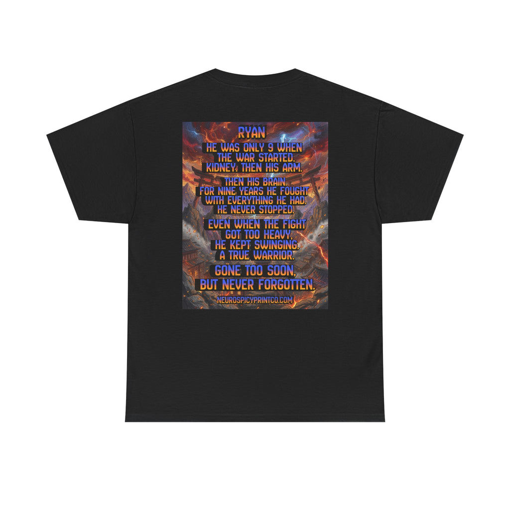 Ryan's Shirt — A Warrior's Art Lives On
