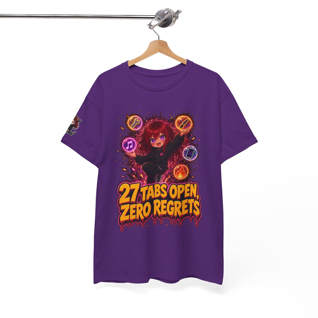 27 Tabs Open, Zero Regrets Tee - Nova