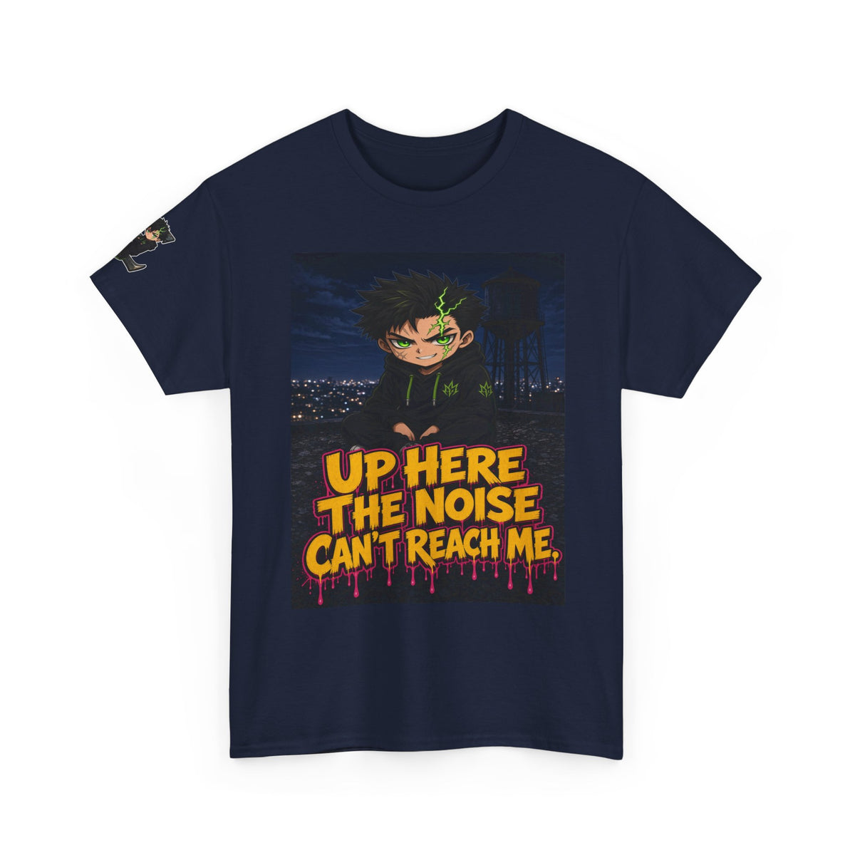 Up Here the Noise Can't Reach Me. Tee - Silas