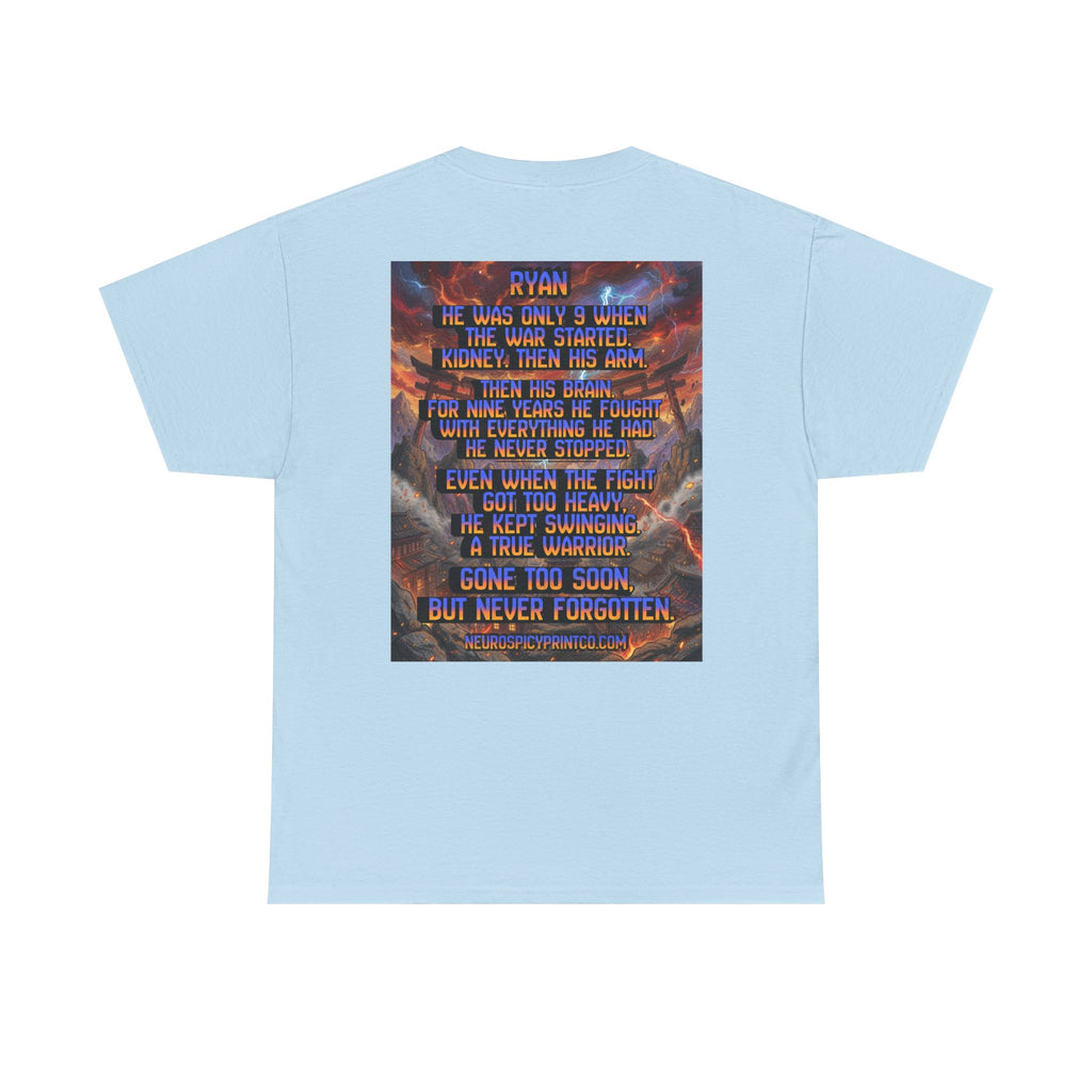 Ryan's Shirt — A Warrior's Art Lives On