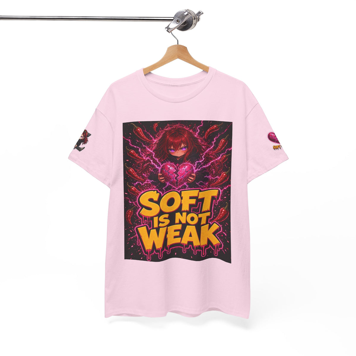 Soft Is Not Weak — Nova Heavy Cotton Tee